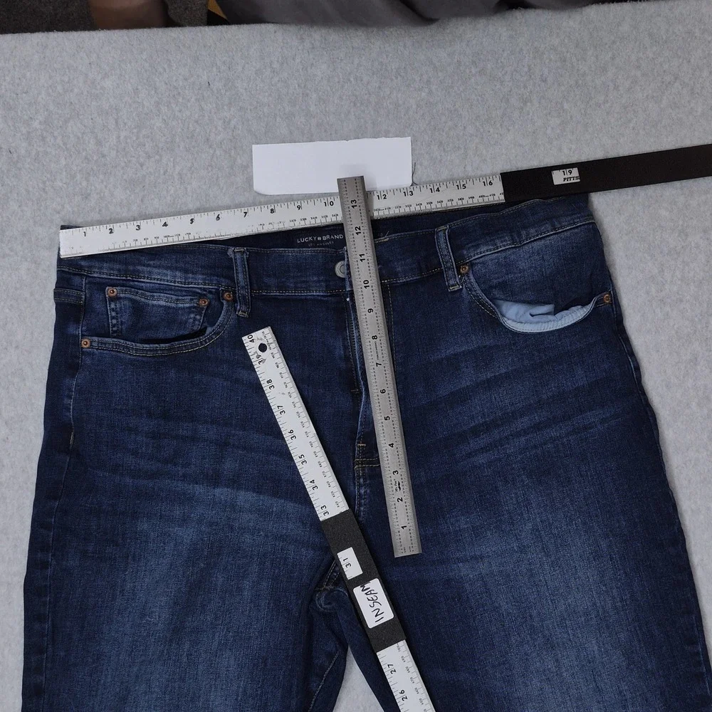 Lucky Brand Men Jeans‎ 40X32 Blue Denim 410 Athletic Straight 31